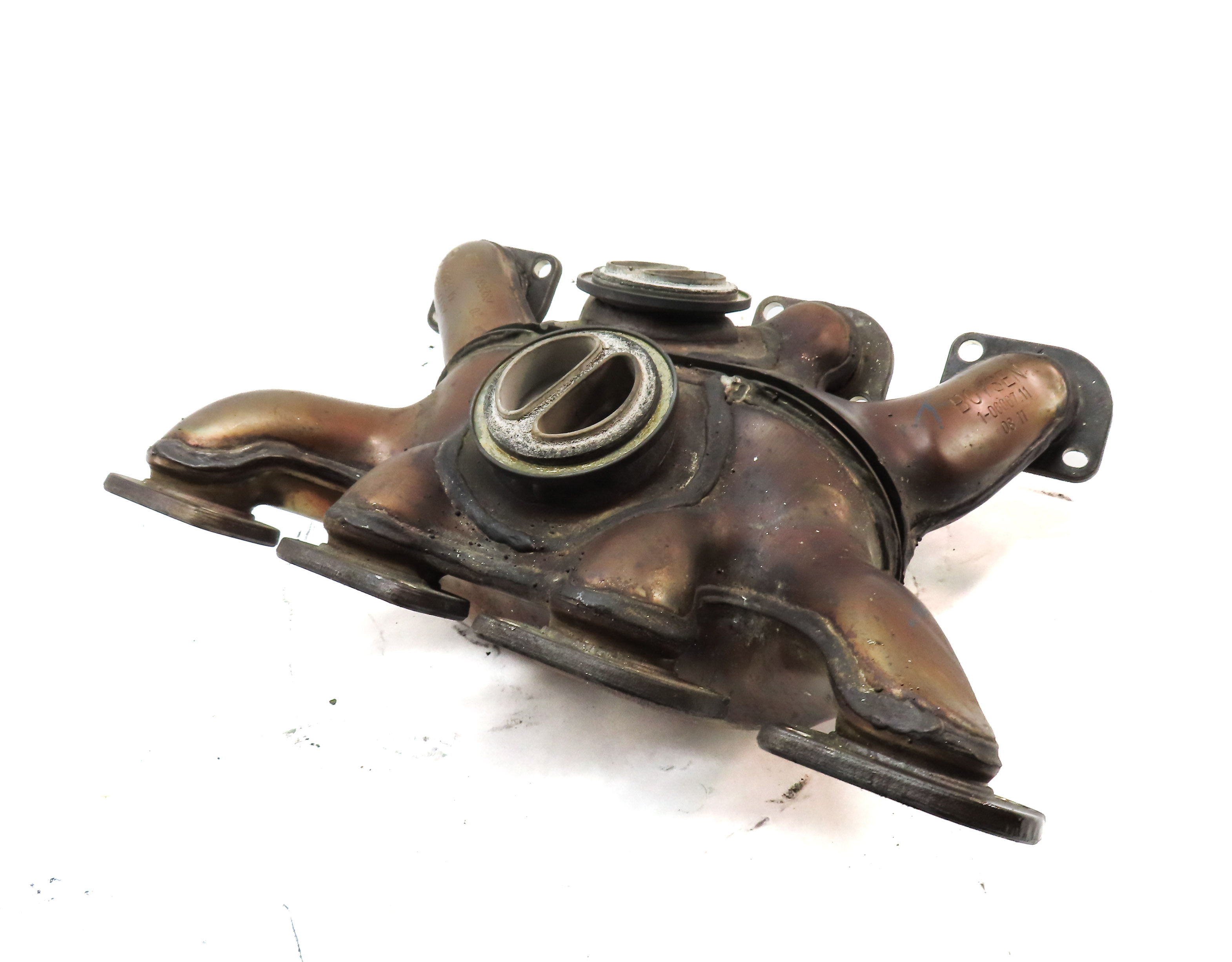 2010-2014 BMW X5M X6M (E70 E71) 4.4L S63 ENGINE - EXHAUST MANIFOLD HEADER PIPE — exact item pictured